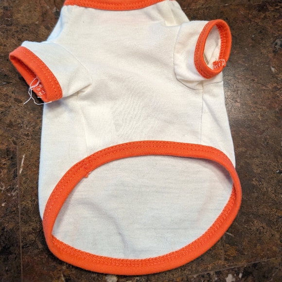 Wag N Woof Thanksgiving T for dog, size XS - Picture 2 of 5
